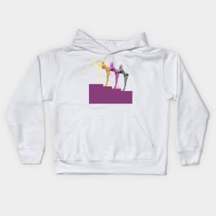 Pin-up up the steps Kids Hoodie